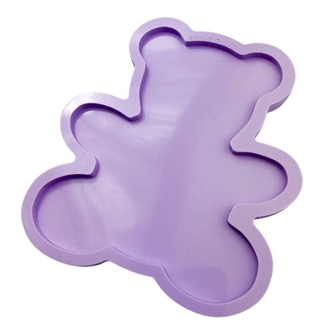 Molde De Silicone Para Resina Ursinho Grande 1 Cavidade 15 5 Cm