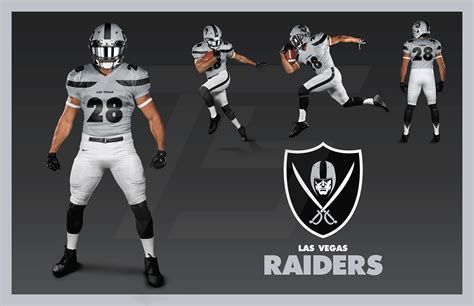 Las Vegas Raiders Uniform Redesigns on Behance