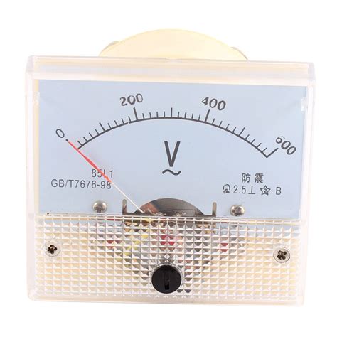 V Analog Panel Volt Voltage Meter Voltmeter Gauge Walmart