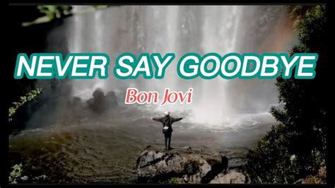 Never Say Goodbye Bon Jovicover Song Youtube