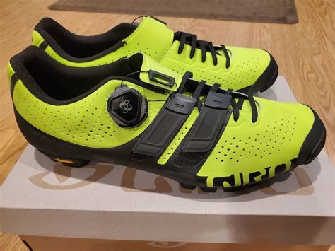 Giro Code Techlace Spd Shoe Lime Black For Sale