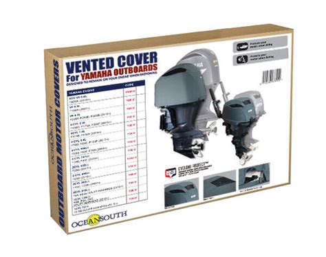 Oceansouth Vented Running Cover For Yamaha Outboards V8 53l Ebay