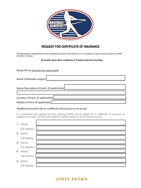 Fillable Online Certificate Request Form Fill Docx Fax Email Print