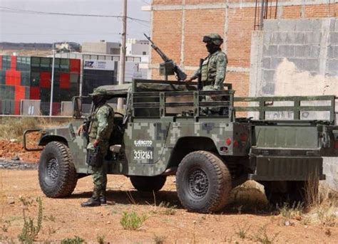 Refuerzan Con 200 Militares Seguridad En Zacatecas