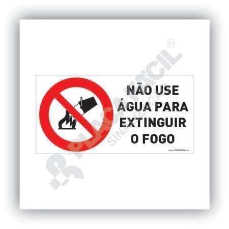 Placas de Sinalização de Proibição Placa Fácil