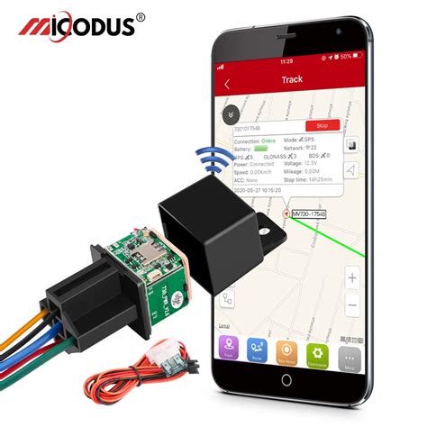 Micodus Rel Gps Tracker Carro Mv V Cortar Combust Vel Acc