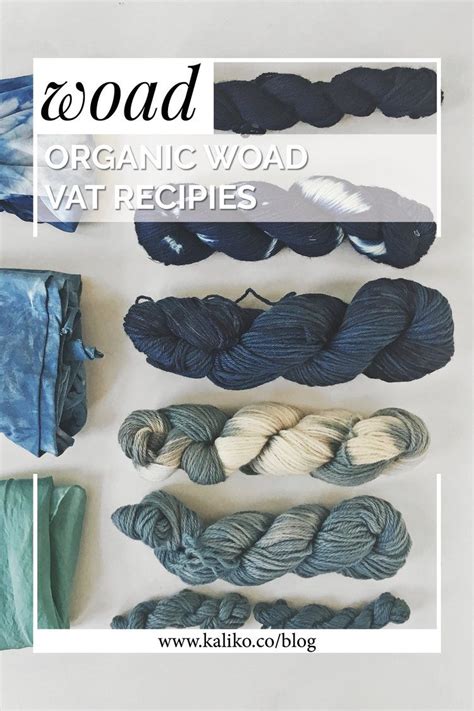 Dyeing With Indigo And Fresh Woad — Kaliko Natural Dye Fabric Indigo