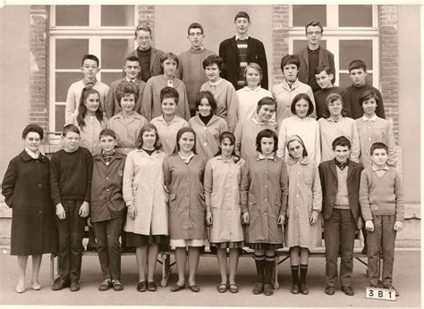 Photo De Classe Troisième B1 De 1965 Lycée Amiral Ronarch Copains D