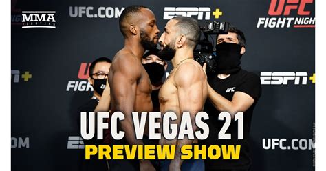 Video UFC Vegas 21 Preview Show MMA Fighting