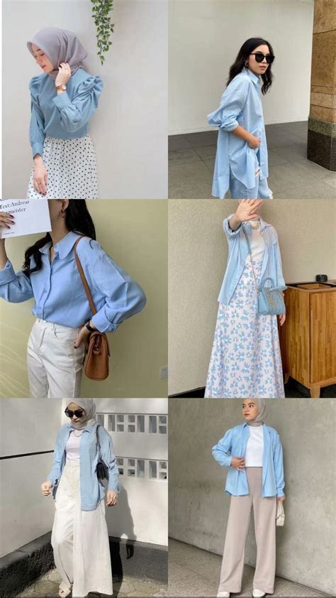 Supergirl On Twitter Ide Outfit Baby Blue Ala Cewe Korea Cocok