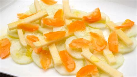 Ensalada De Pepino Manzana Y Zanahoria De Karlos Argui Ano