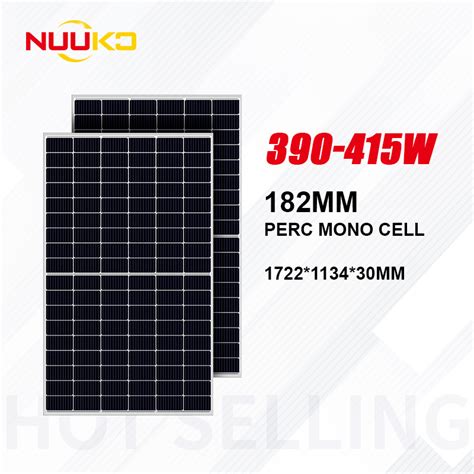 W W W W W Sun Power Mono Cheap Half Cell Solar Panel