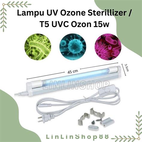 Jual Lampu Uv Sterilizer T Watt Germicidal Lampu Uv Pembunuh Kuman