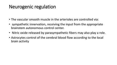 Autoregulation Of Cerebral Blood Flow Ppt