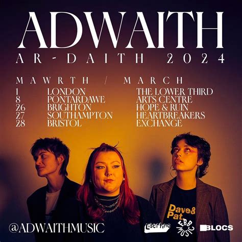 Post Punk Trio Adwaith Announce Brighton Concert Sussex News