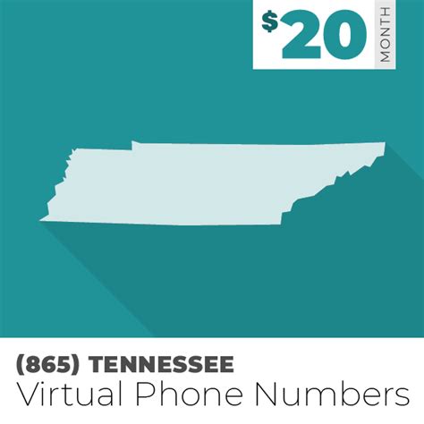 (865) Area Code Phone Numbers For Business | $30/Month