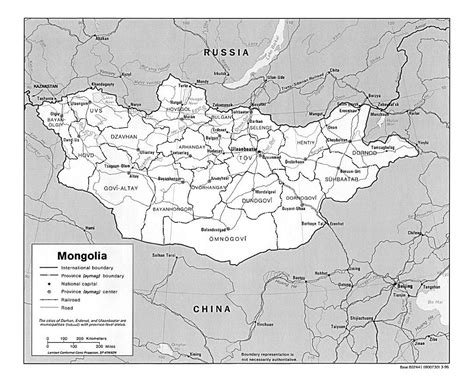 Maps Of Mongolia Collection Of Maps Of Mongolia Asia Mapsland