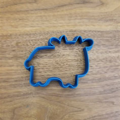 Cow Cookie Cutter Farm Cookie Cutter Sturdy Cookie Cute Etsy