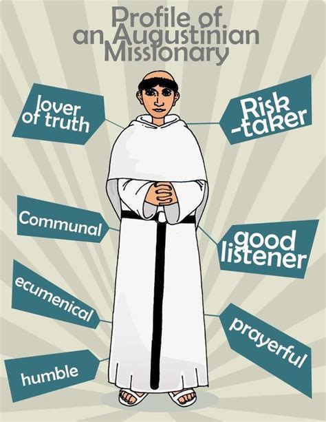 Profile Of An Augustinian Missionary Augustinian Typography