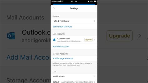 How To Delete An Outlook Email Account From An Iphone Moplaft