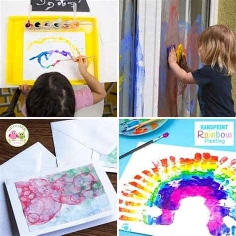 painting activities for kids Archives - PLAYTIVITIES