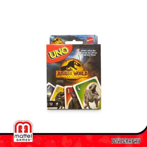 Jual UNO Jurassic World Dominion Park Exclusive MATTEL Games Uno Card