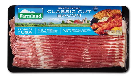 Hickory Smoked Bacon Classic Cut Farmland Foods