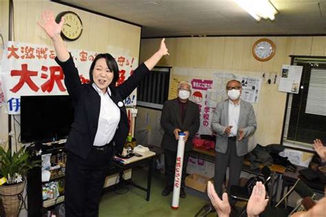 《群馬県議選高崎市区》大沢氏が初当選 上毛新聞社のニュースサイト