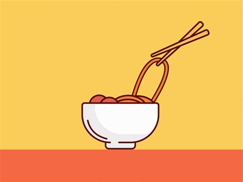 Noodles Icons Animation By Aidar Robin On Dribbble