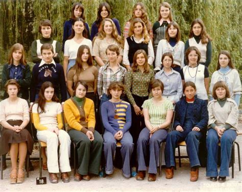 Photo de classe 3ème de 1976 Collège Saint joseph Copains d avant