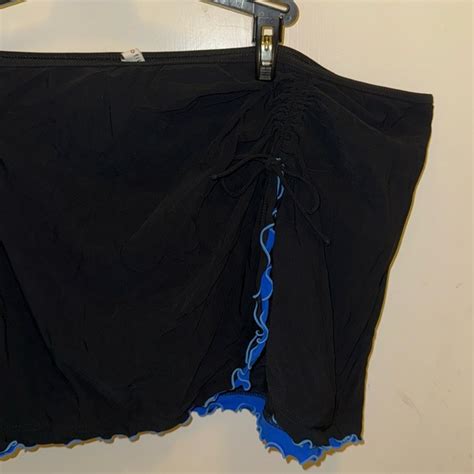Profile By Gottex Swim Nwt Profile By Gottex Swim Skirt Bikini Skirted Bottom Plus Size 24w