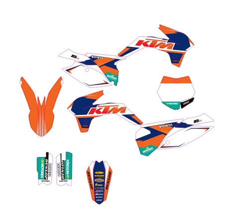 Kit déco KTM 85 SX 2013 2017 Origine Boutique Kit Déco Moto