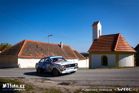 Štolfa Jindřich Hawel Zdeněk Ford Escort MK2 Invelt Rally Pačejov