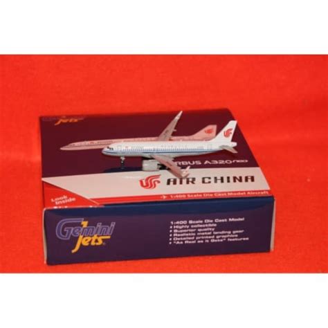 Gemini Jets Gj1752 Air China Airbus A320 Neo Reg B8891 1 400 Scale 1