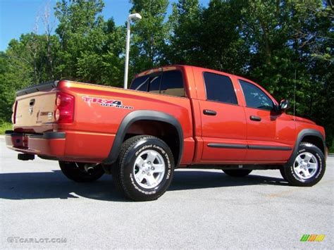 2008 Sunburst Orange Pearl Dodge Dakota Trx Crew Cab 4x4 32177627