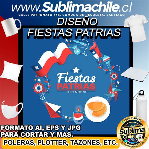 Diseño de las Fiestas Patrias para Sublimar Editable AI y EPS