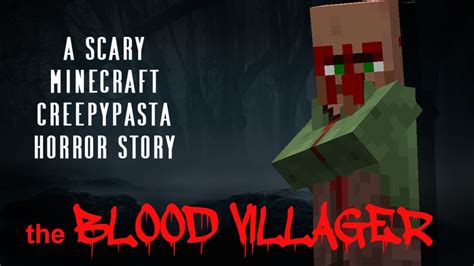 Minecraft Creepypasta | BLOOD VILLAGER - Minecraft videos