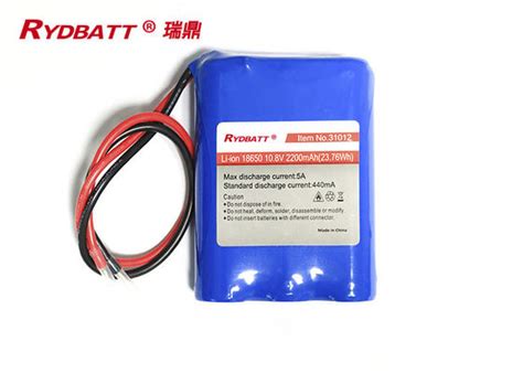 Lítio Ion Battery de 3S1P 10 8V 2200mAh 23 76Wh 18650