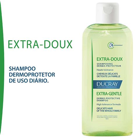 Shampoo Ducray Extra Doux Dermoprotetor Com 200ml Droga Raia