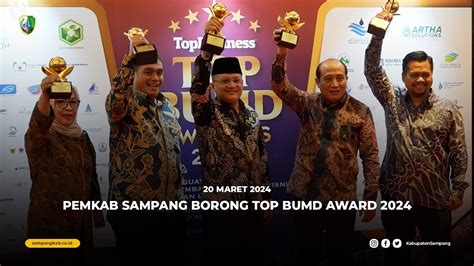 PEMKAB SAMPANG BORONG TOP BUMD AWARD 2024 YouTube