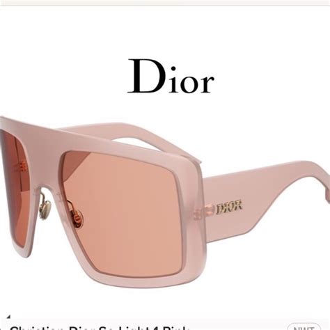 Dior Accessories Christian Dior So Light Pink Sunglasses New Poshmark