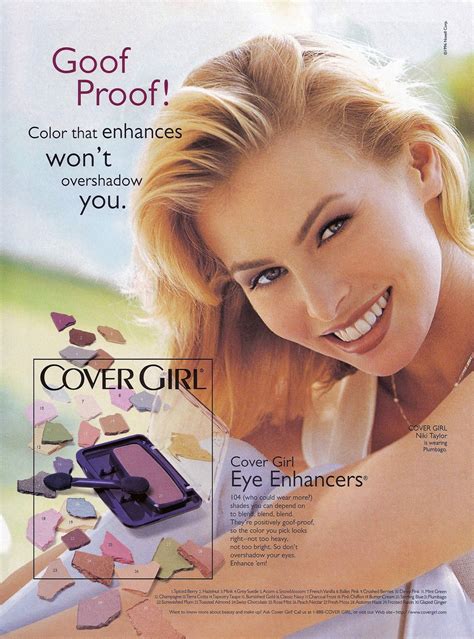 Niki Taylor Makeup Ads Cover Girl Makeup Covergirl