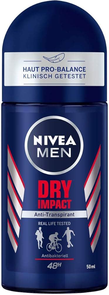 Nivea Men Dry Impact Anti Transpirant 72H Deodorant MAKEUP