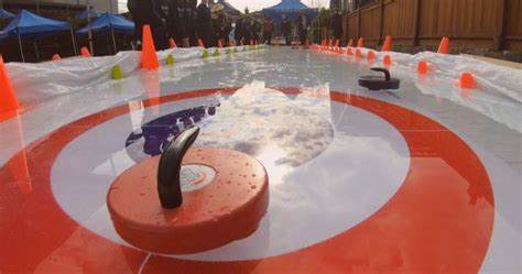 Burnaby School Uses Plunging Temperatures To Build Outdoor Curling Rink