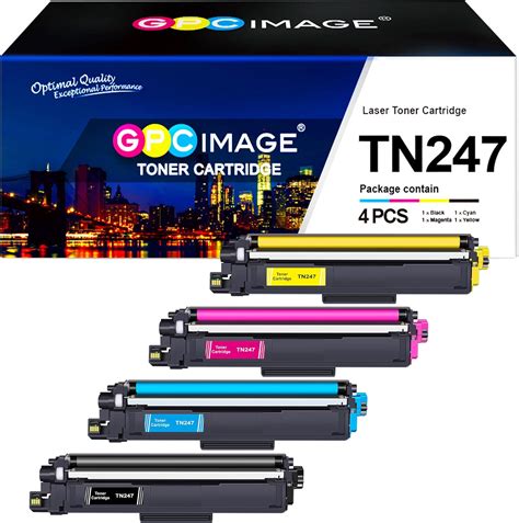 GPC IMAGE TN247 TN243 Toner Kompatibel für Brother TN 243cmyk TN 247