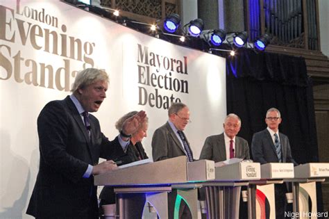 In Pictures London Mayoral Debate London Evening Standard Evening