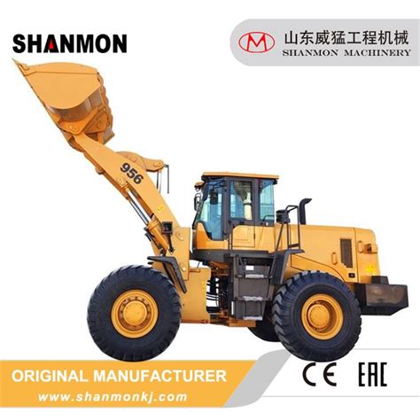 China 956 5 Ton Wheel Loader Manufacturers Factory Low Price SHANMON