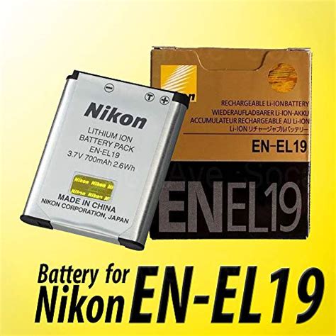 New Genuine Oem Nikon Lithium Ion Battery En El V Mah Wh For