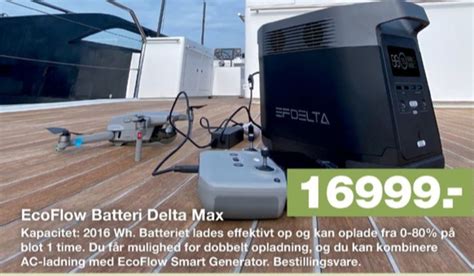 Ecoflow Batteri Tilbud Hos Bauhaus