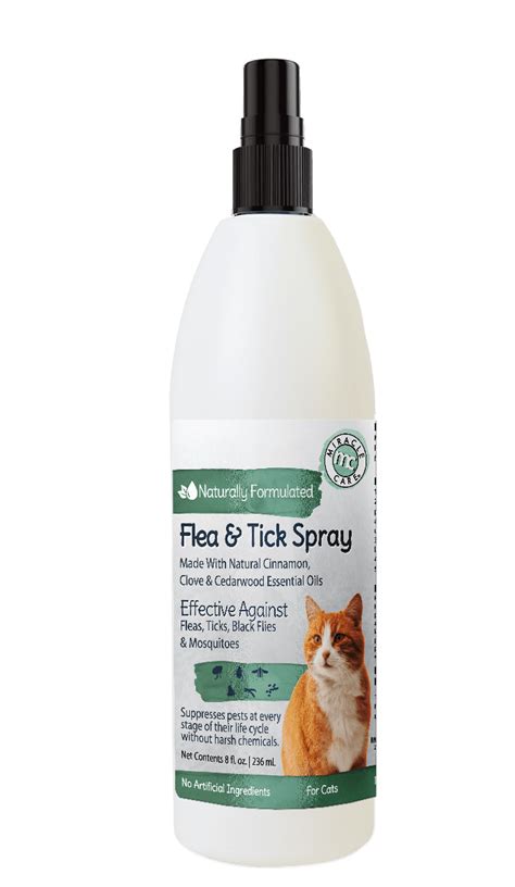 Natural Flea Spray for Cats – Miracle Care Pet Products